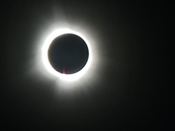 遅くなりましたが日食の写真solar eclipse
